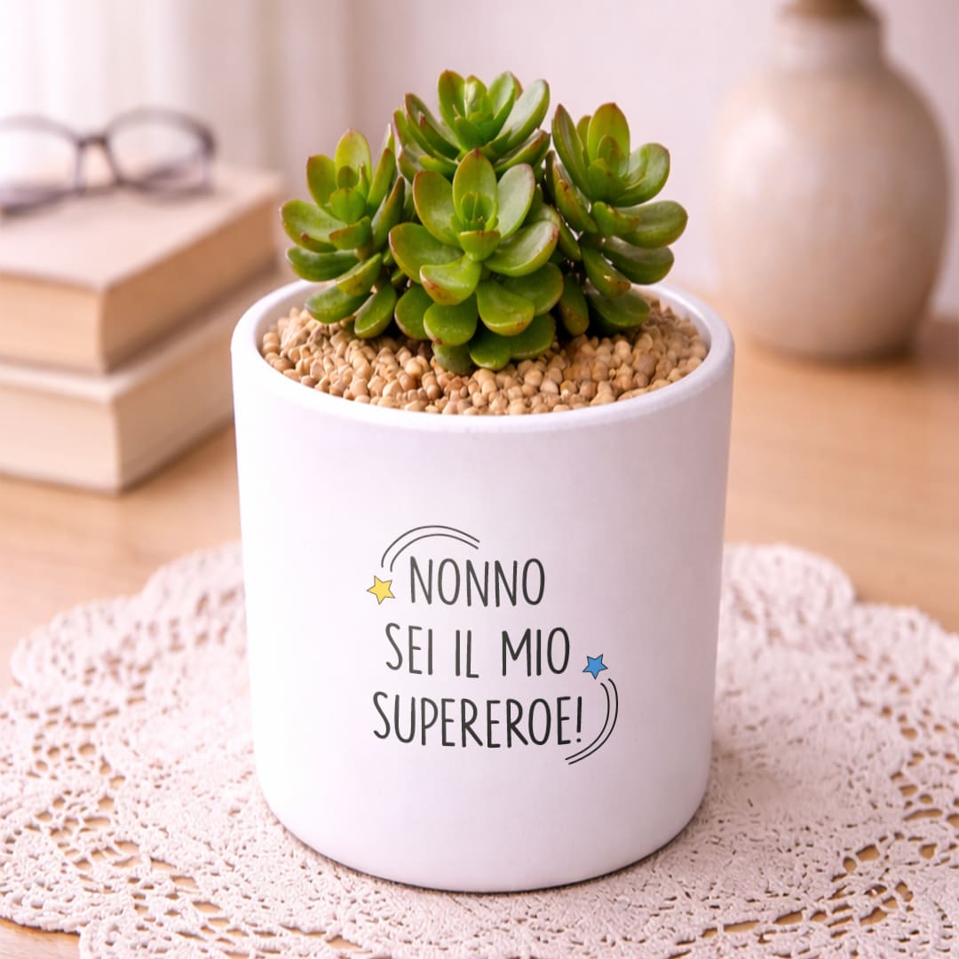 Vaso DAMA - Nonno supereroe